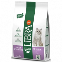 Libra Adult Sterilized Pienso Con Pollo Para Gatos 3 Kg
