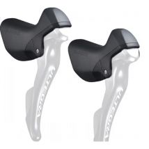 SHIMANO | Cubremanetas 6800-5800-4700 - Juego Gomas Apoyamanos SHIMANO Ultegra ST-6800/5800 Compatible con mandos Shimano ST-6800 y ST-5800 mecánicos 11v