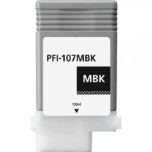 Compatible canon pfi107 negro mate cartucho de tinta pigmentada pfi107mbk / 6704b001