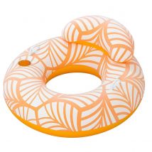 BESTWAY Sillón Hinchable Para Piscina Deluxe Naranja