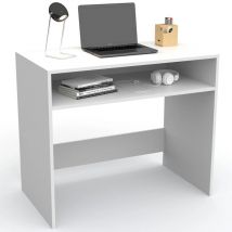 Dormidan - Escritorio con balda, Mesa de ordenador, Mesa juvenil, gaming