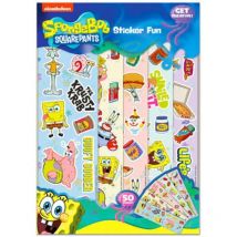 Diversión con Pegatinas Bob Esponja 50 pegatinas