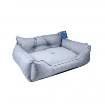 CAMA PARA MASCOTA 65X50X20CM POLIESTER GRIS BENETTON BE