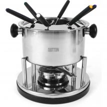 QUTTIN - FONDUE MULTIUSOS 2L. 6 PERSONAS - Frutero Versátil y Decorativo - Frutero para Almacenar