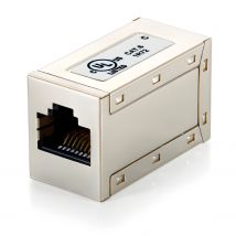 Adaptador rj45 equip  cat.6 apantallado hembra hembra   121169