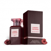 Perfume Árabe Cherry Incense de Fragrance World EDP 80ml, fragancia exótica y cautivadora de inspiración árabe