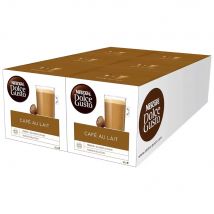 96 cápsulas NESCAFE DOLCE GUSTO Café con Leche