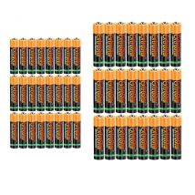 Extrastar - 48 Pilas AA LR06 + 48 Pilas AAA LR03  Extrastar Batería Especial Duración / 0% Mercury para Juguetes Mandos Linternas Relojes Ratones