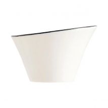 Arcoroc Bol Porcelana Appetizer Filet 9.5cm Bicolor Brillo Apilable Extra Resistente