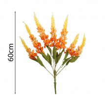 Poenia Arte Floral – Pack 2 Ramo de Jacinto Artificial con 7 Cabezas 60 cm REF 631463 | Flor Decorativa Realista de Alta Calidad para Jarrones, Centros de Mesa, Ramos, Arreglos Florales, Bodas,