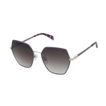 Gafas de sol Tous STO461 oro rosa brillante con piezas violetas 57/18/135 Mujer Gafas
