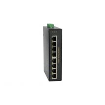 Switch LevelOne IFP-0801 Fast Ethernet (10/100) Power over Ethernet (PoE) Negro