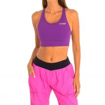 Zumba-Top deportivo con tejido compresivo Z1T00507 para Mujer