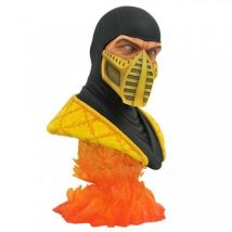 Figura Busto Diamond Select Toys Mortal Kombat Scorpion Esca