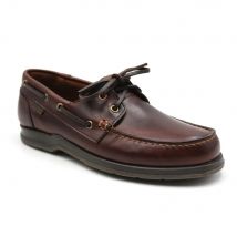 Callaghan 53205 Zapato náutico de piel con cordones y suela de goma, para caballero