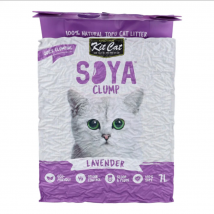 Kit Cat Arena Eco Soyaclump Lavanda Para Gatos 7 L