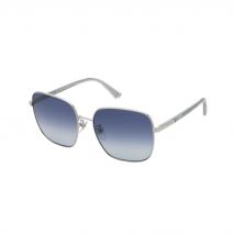 NINA RICCI SNR329 Gafas, Shiny Full Palladium, 58 para Mujer