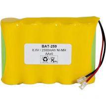 Nimo Batería Nimh 6V 2500mah PTC Conector Universal AA X 5