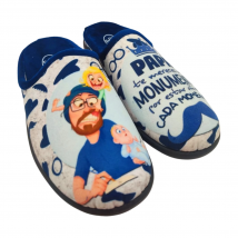 Flossy Zapatillas casa hombre invierno cómodas, flexibles, ligeras y gran confort , con plantilla extraíble y suela perfumada , antideslizante , fabricadas en España ,suaves y tiernas. Calzado para el