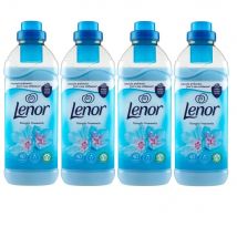 LENOR Suavizante Concentrado, Pack Ahorro 4X40 Lavados, TOTAL 160 Dosis, Suavizante Para Lavadora, Frescor Duradero y Ropa Fresca