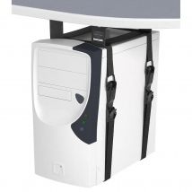 Inconnu Kondator LiftFix Desk-Mounted CPU Holder Negro - Soporte para CPU (330 x 50 x 100 mm, 1,05 kg)