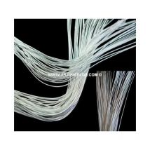 Cable Cilíndrico Plata 1,10 Mm para Bisutería y Joyas