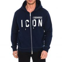 Dsquared2-Sudadera con Cremallera y Capucha S79HG0002-S25042 para Hombre