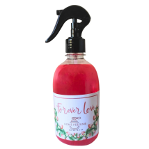 Home Perfume Forever Love 500ml – Perfume de Casa, Room Spray, Aroma de Fresas, Duradero para Hogar, Baño, Tiendas, Hoteles, Restaurantes, Oficina, Uso Intensivo, Listo Para Usar, Gran Rendimiento