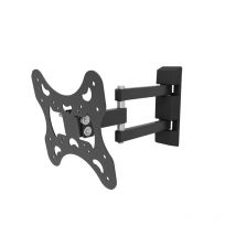 Soporte tv manta 14-42" pared 35kg doble brazo neg