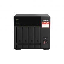 QNAP TS-473A NAS Torre Ryzen Embedded V1500B 8 GB DDR4 0 TB QNAP Turbo System Negro