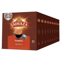 FUERTE Saimaza 10 cajas de 20 cápsulas compatibles Nespresso 8410091070530