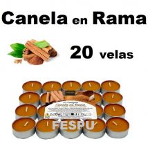 velas perfumadas ,VELAS LUMAR,CANELA EN RAMA ,TEALIGHTS 4.5 horas duracion ,PACK 20 UNIDADES ,decoracion, fespu
