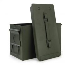 hmd ,Caja  de Metal , Verde Militar