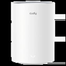 Cudy M3000 1-Paquete Sistema de malla Wi-Fi 6 para toda la casa, WAN de 2,5G, red troncal Ethernet, ideal para Internet de 1 gigabit, Wireguard, OpenVPN (M3000 1-Pack V2.0)