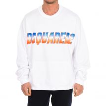 Dsquared2-Sudadera de Manga Larga y Cuello Redondo S74GU0743-S25516 para Hombre
