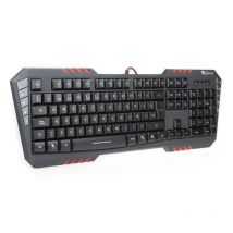 Genesis Teclado Gaming Génesis RX55 Retroiluminación 4 Niveles - 104 Teclas + 10 Multimedia - USB 2.0