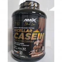 "Amix D-Casein 2kg | Proteína de Liberación Lenta | Choco, Vainilla, Bombón, Choco Blanco, Frambuesa y Caramelo Salado"