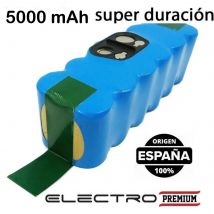 Batería X-Life para Roomba 563 564 PET 564 565 570 580 581 585 587 589 595 599 600 605 610 616 620 621 625 630 631 632 . Capacidad de 5000mAh. Compatible con todas las series 500, 600, 700, 800 y 900