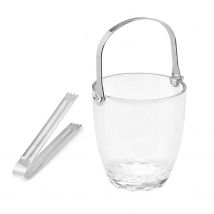 DAM. CUBITERA 800ML CON ASA PINZA METAL 15x15x13 cm.