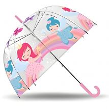 PARAGUAS PRINSESA FAIRY TRANSPARENTE AUTOMATICO 45CM
