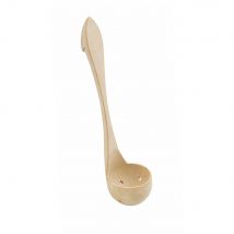 Cazo de madera para aceitunas con agujeros orix 26 cm.