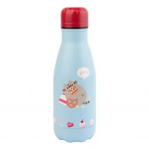 Botella Infantil Pusheen - Acero Inoxidable 260ml para Niños, Cantimplora Colegio |   Aislamiento de Agua de Doble Pared