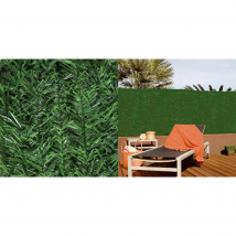 Seto Artificial de Ocultación Nortene 85% PVC 1x3m - Alta Ocultación - Simula Natural