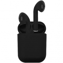 Auriculares bluetooth myway wireless touch mwhph0031 con estuche de carga/ autonomía 3h/ negro