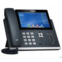Yealink Telefono IP Poe T48U con Pantalla Táctil y Voz HD