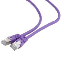 Gembird latiguillo cat.6 ftp 0.5 mts morado