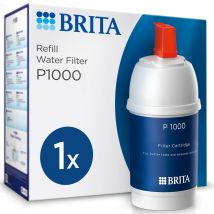 BRITA Filtro de Agua P1000 | 1 Unidad | Compatible con Sistema de Filtración mypure | Filtra hasta 1.200L | Reduce cal, cloro y metales pesados | Mejora el sabor del agua | Fácil instalación | Sin BPA