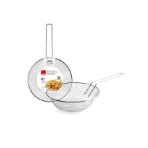 Ibili Cestillo Freidor de Rejilla en Acero Inoxidable - Cestillo para Freír