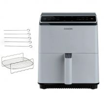 Freidora de aire Cosori Dual Blaze Chef Edition con capacidad de 6,4 L y una doble resistencia para un cocinado uniforme