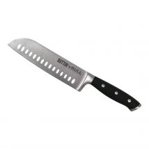 Quttin - Cuchillo Santoku 17cm Bull Edition - Hoja Afilada y Resistente, Mango Antideslizante para Cortes Precisos